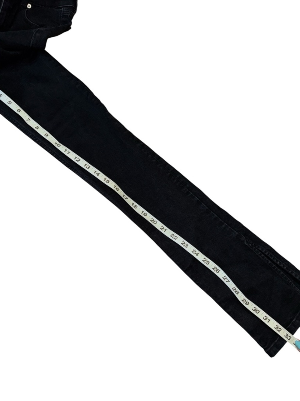 Women’s Zara Black High Waisted Straight Jeans - 2 - Picture 12 of 12